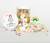 The perfect amount of Unicorn Party Kid Dough fun in an a-dough-rable compact package! Vanilla buttercream scented! Our sensory play kits are designed to inspire imagination and promote open-ended sensory play.